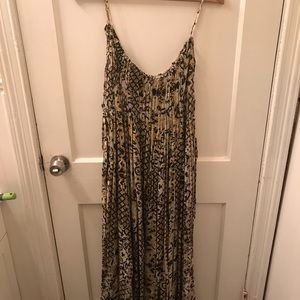 Free people XS maxi dress